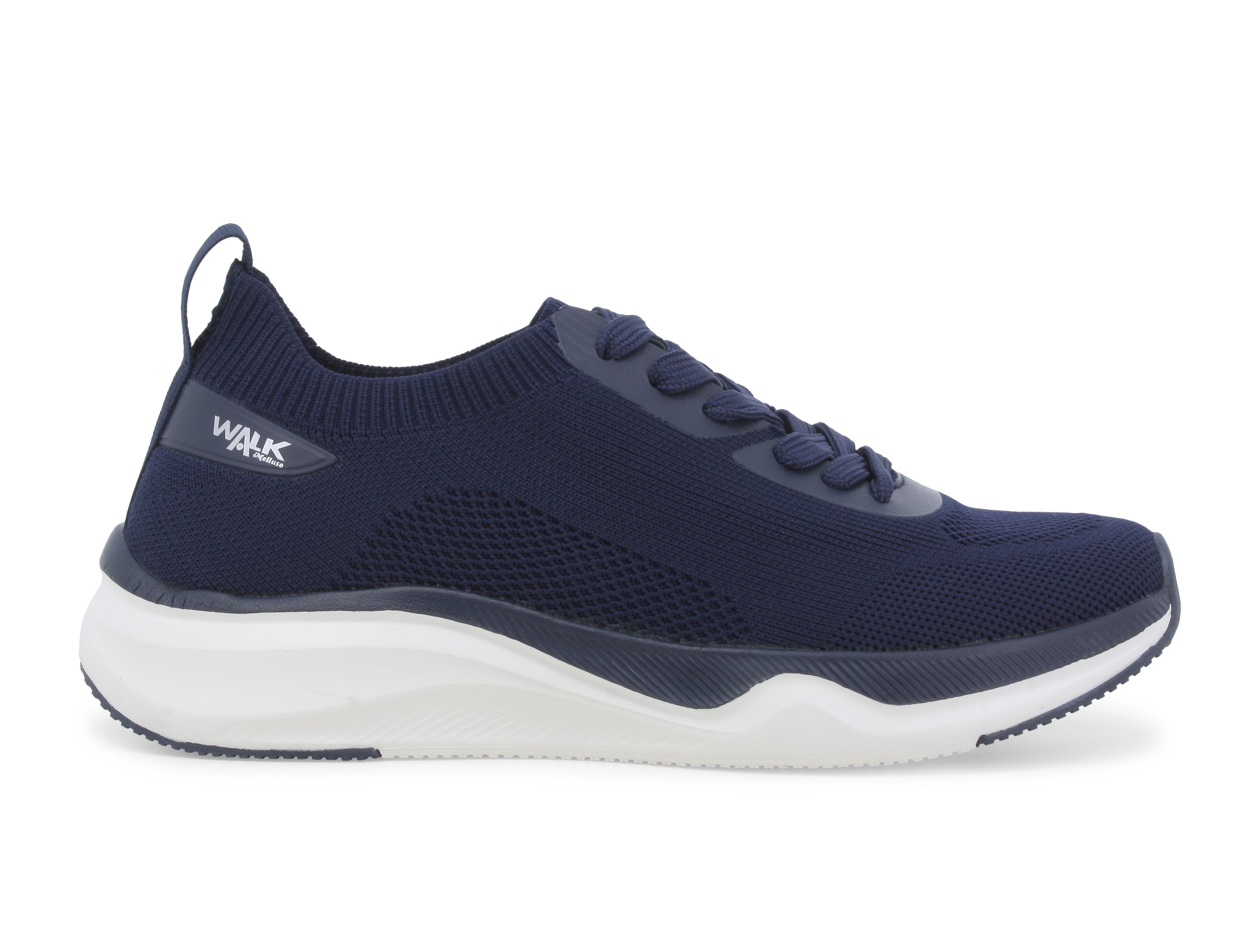 Scarpa sportiva walk in tessuto tecnico blu 093400bk 38