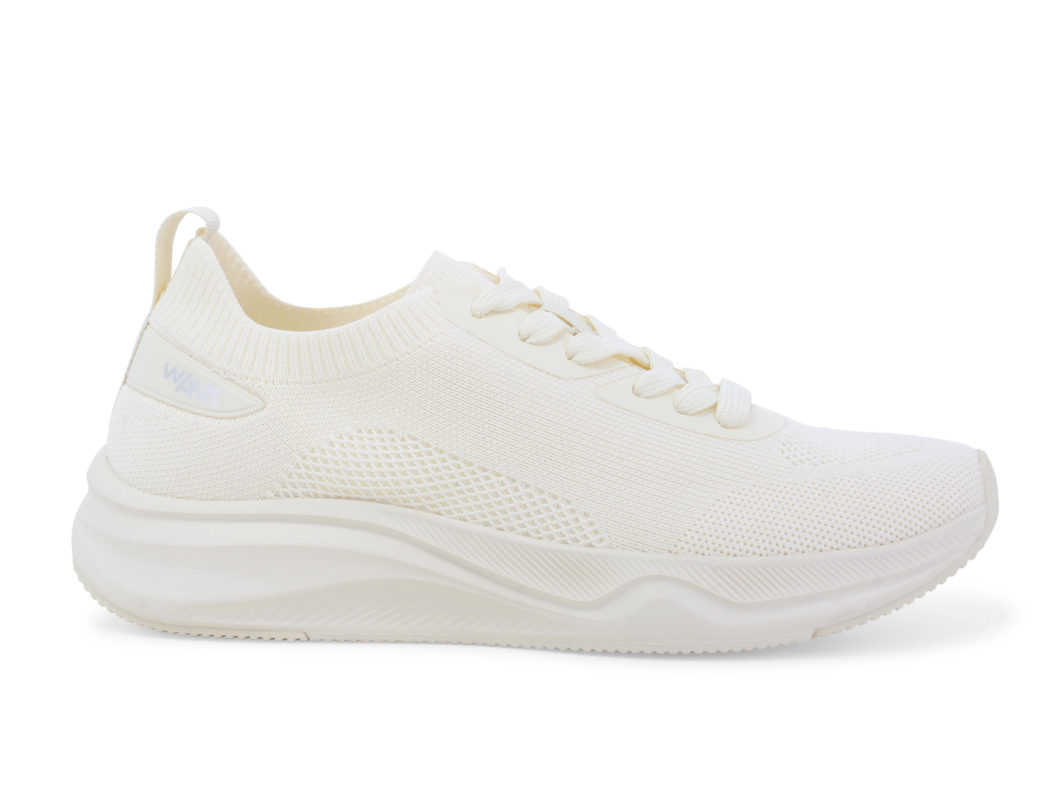 Sneaker traspirante walk bianca e argento 093400bk 41