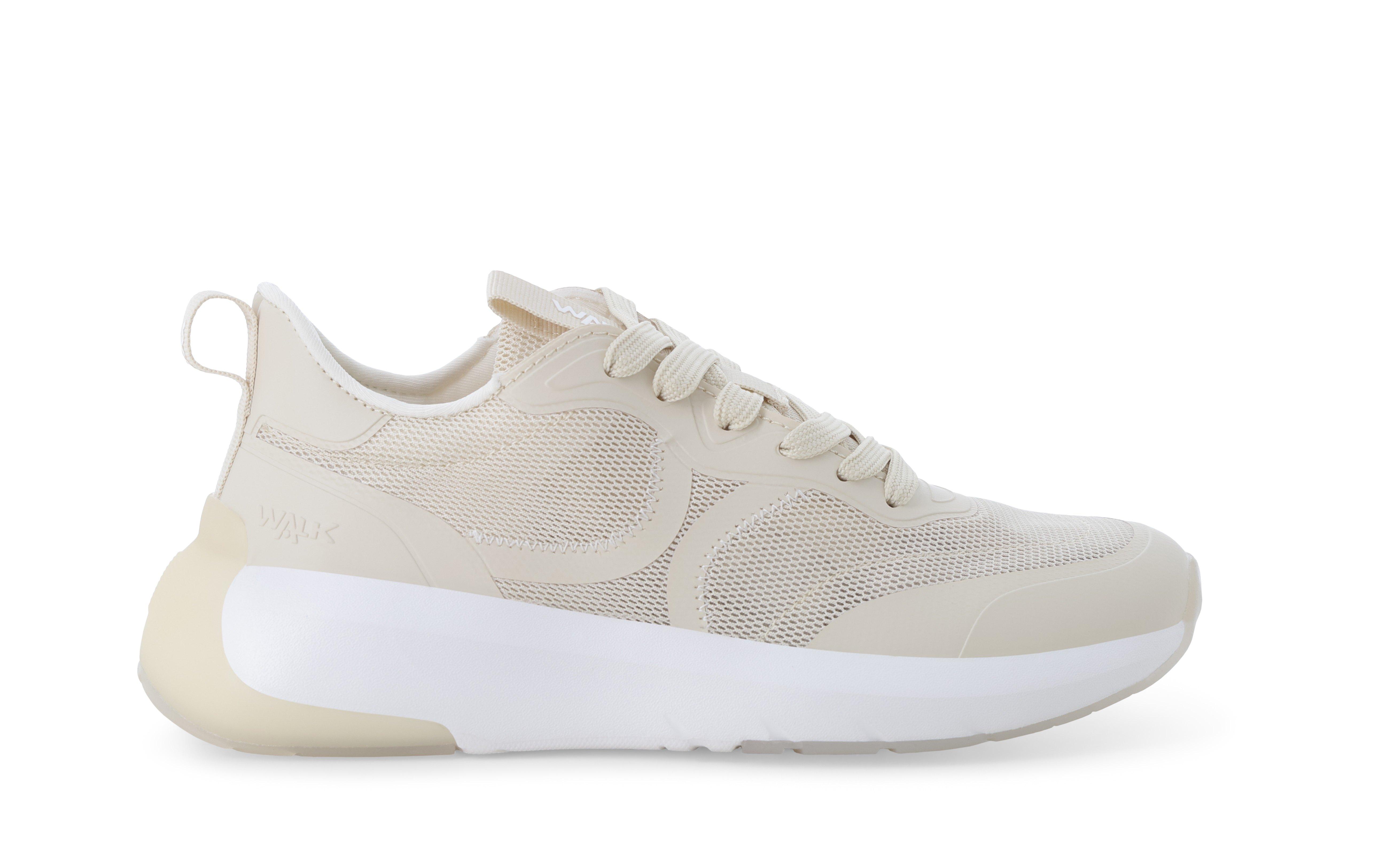 Sneakers in tessuto traforato beige 093406 37