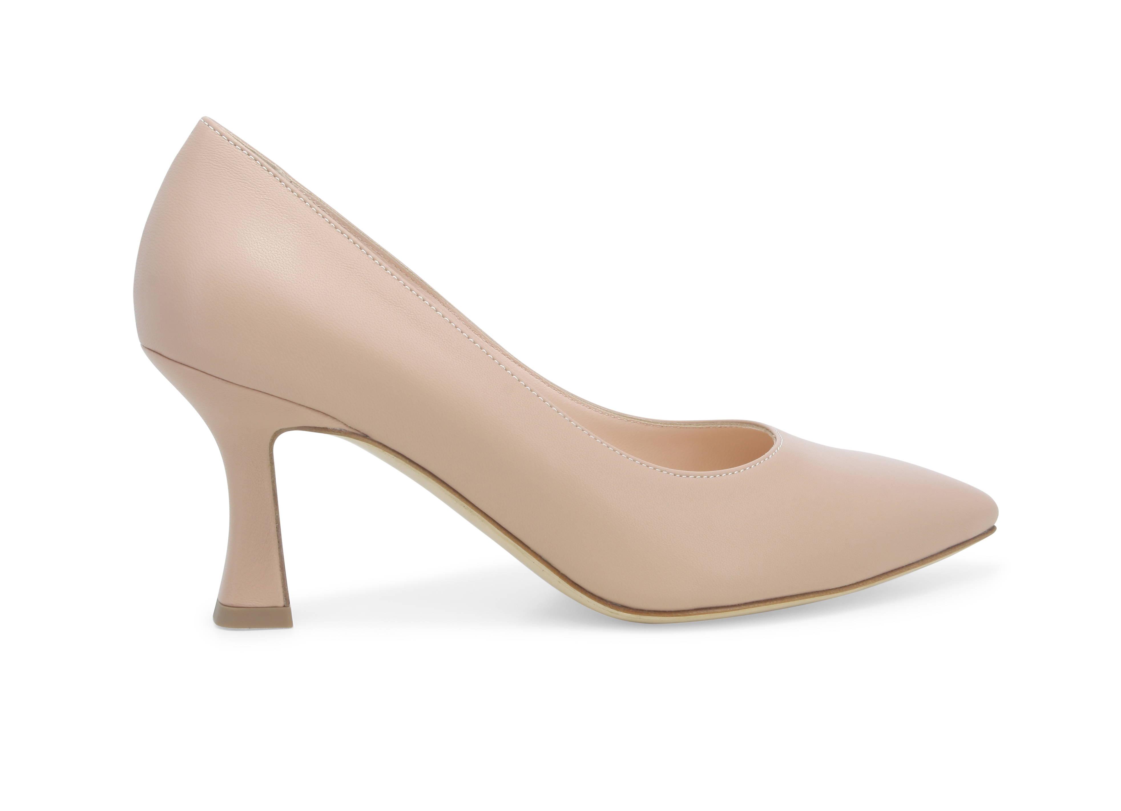Décolleté donna in pelle fondotinta d160q