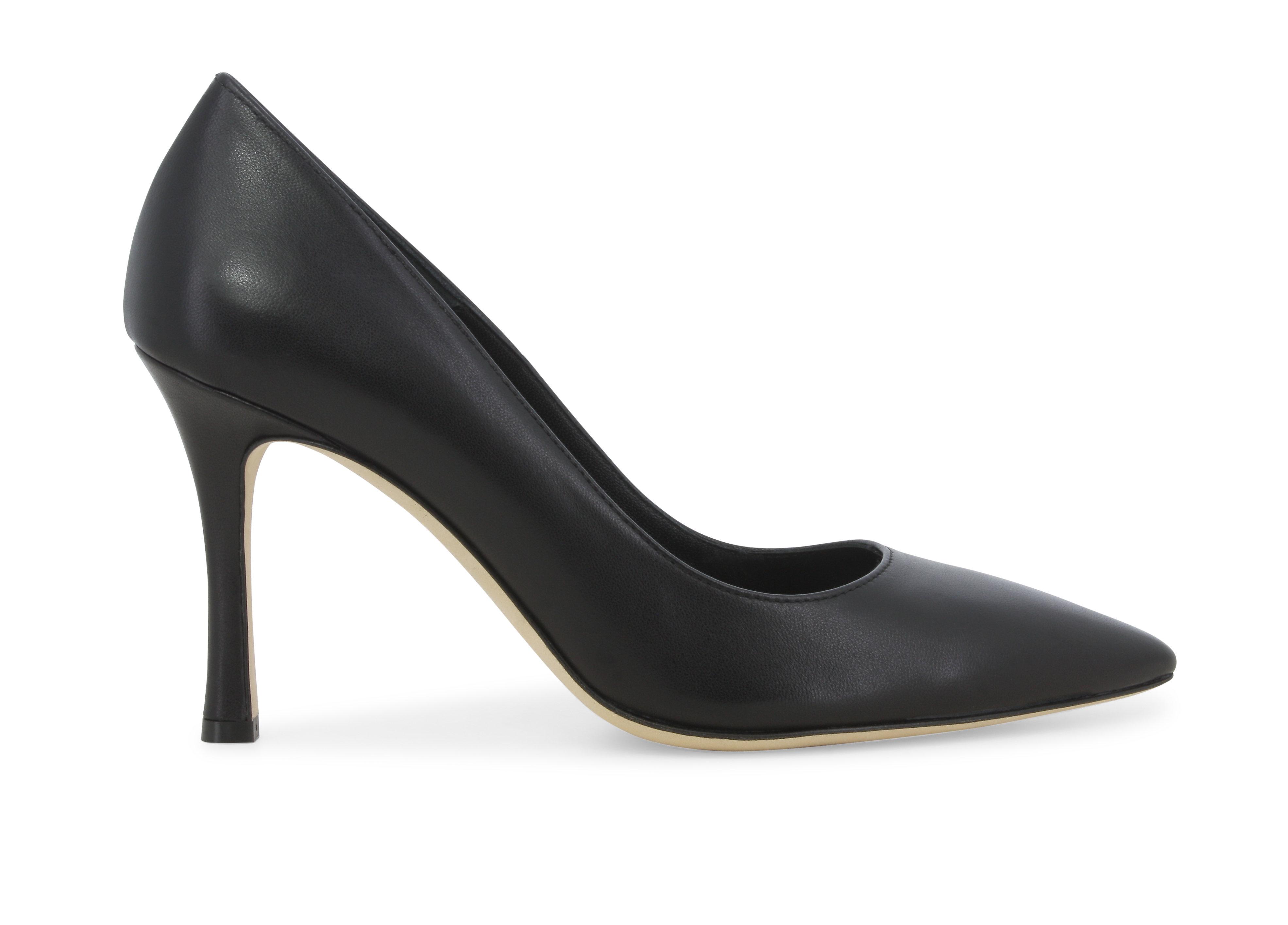Décolleté donna in pelle nero d189q 37.5