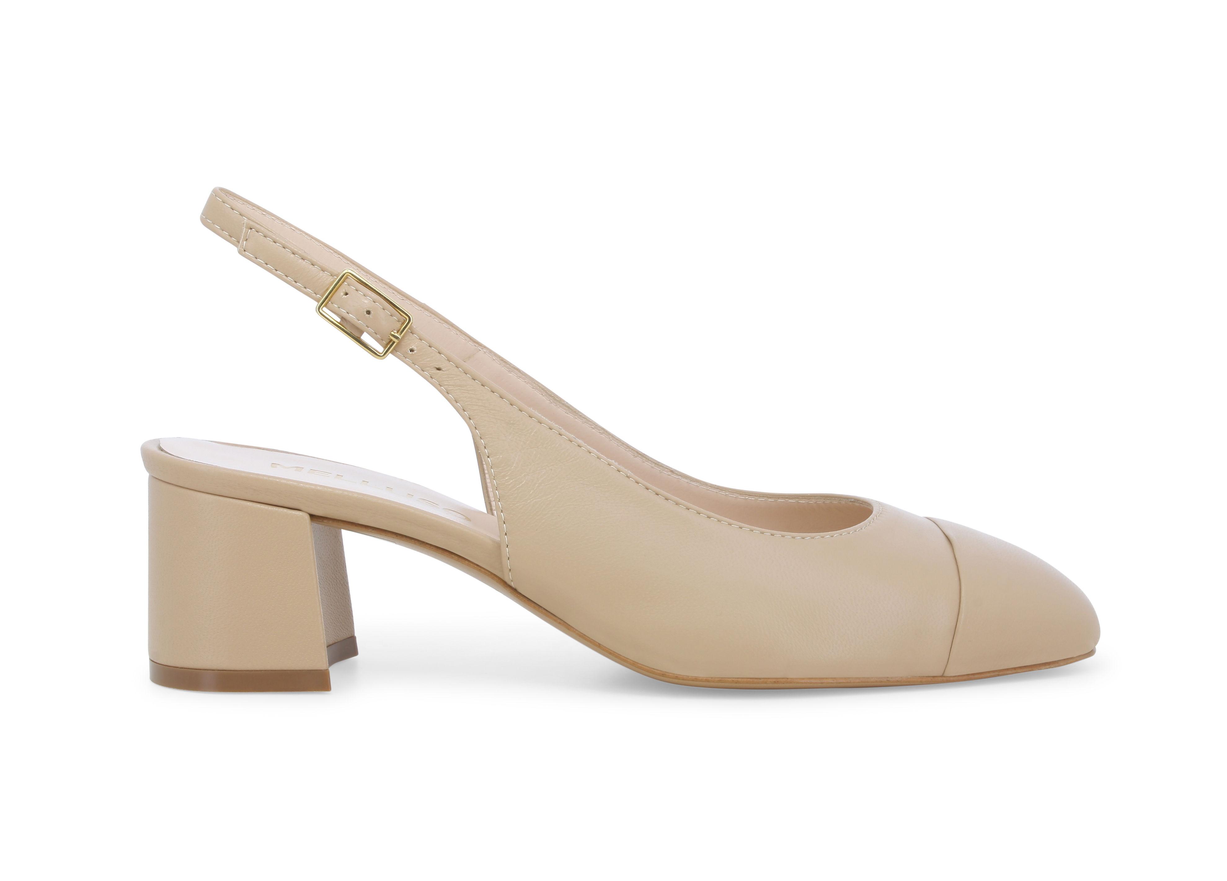 Décolleté donna in pelle fondotinta e1301q 39