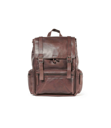 Zaino uomo in pelle marrone cp314