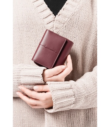 Portafogli donna in pelle london berry cp712