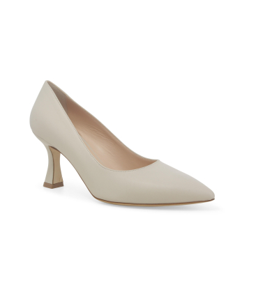 Décolleté donna  in pelle milk d160q