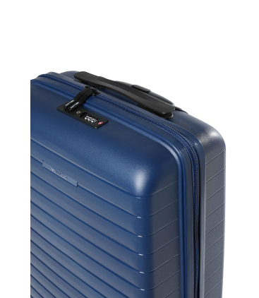 Trolley piccolo bagaglio a mano blu navy