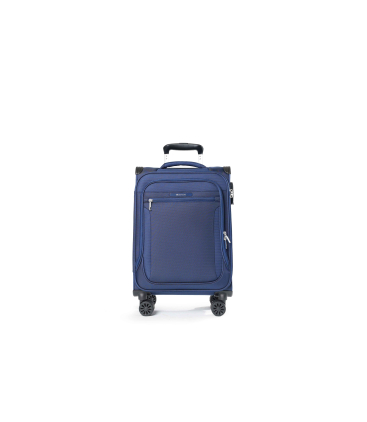Trolley piccolo bagaglio a mano blu navy