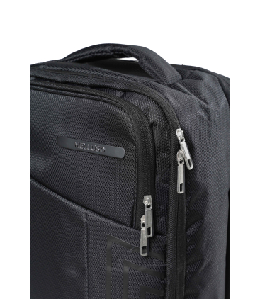 Zaino da viaggio in tessuto nero