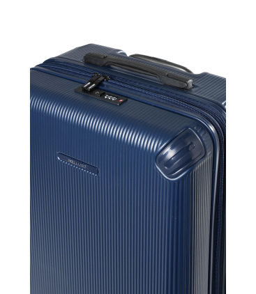 Trolley misura grande in blu navy