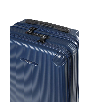 Trolley misura media in blu navy