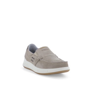 Scarpa slip-on uomo beige taope con suola sportiva u15538q