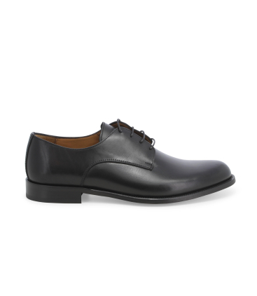 Scarpa uomo stringata francesina in pelle nero u90601q