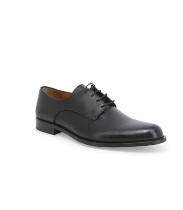 Scarpa uomo stringata francesina in pelle nero u90601q