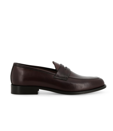 Mocassino classico uomo in pelle marrone u90608q