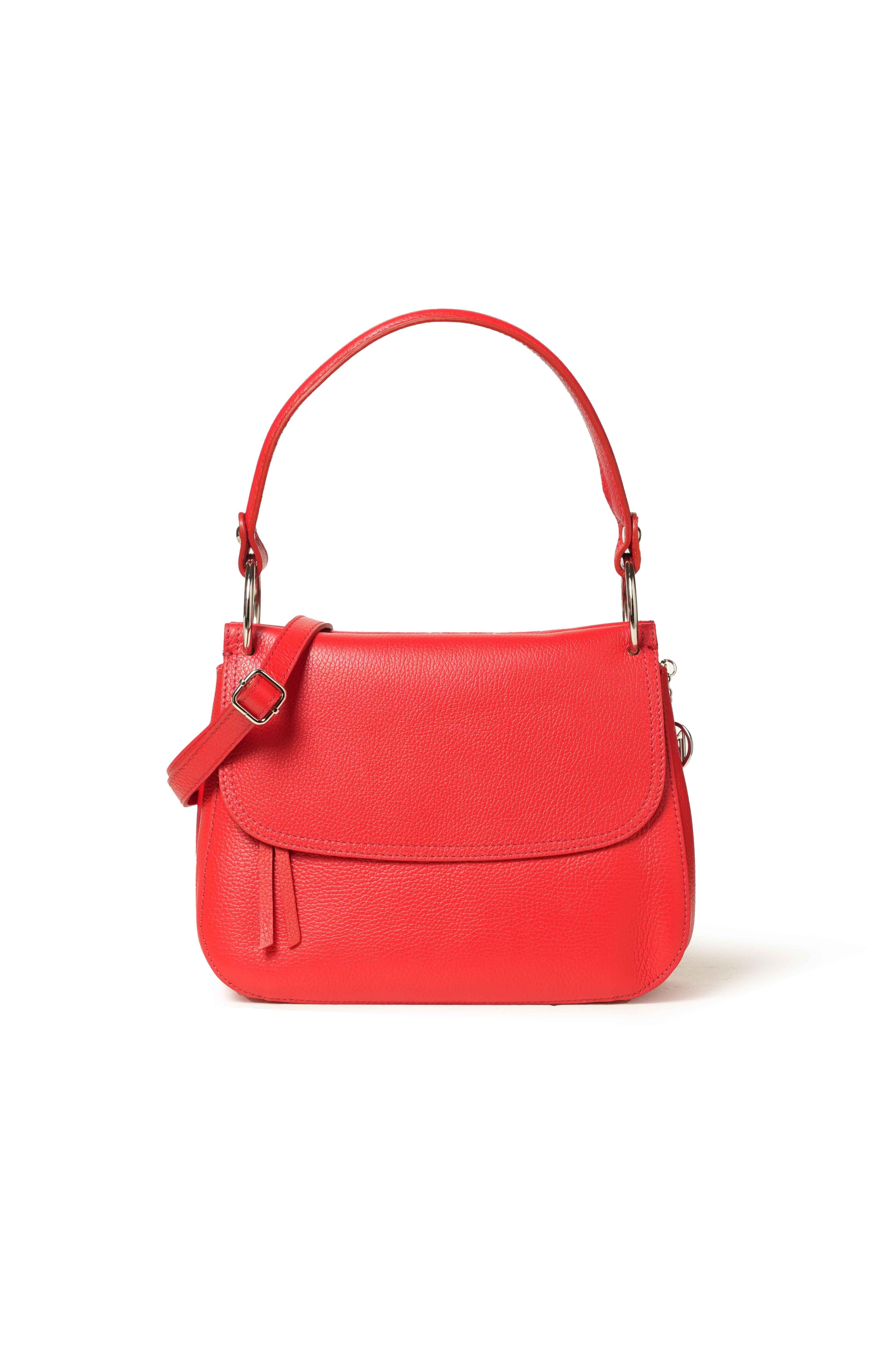 Borsa A Tracolla Donna In Nylon Impermeabile – Hobos Grande Capacità Con Manici Superiori, Tracolla Larga Regolabile, Antifurto, Rosso