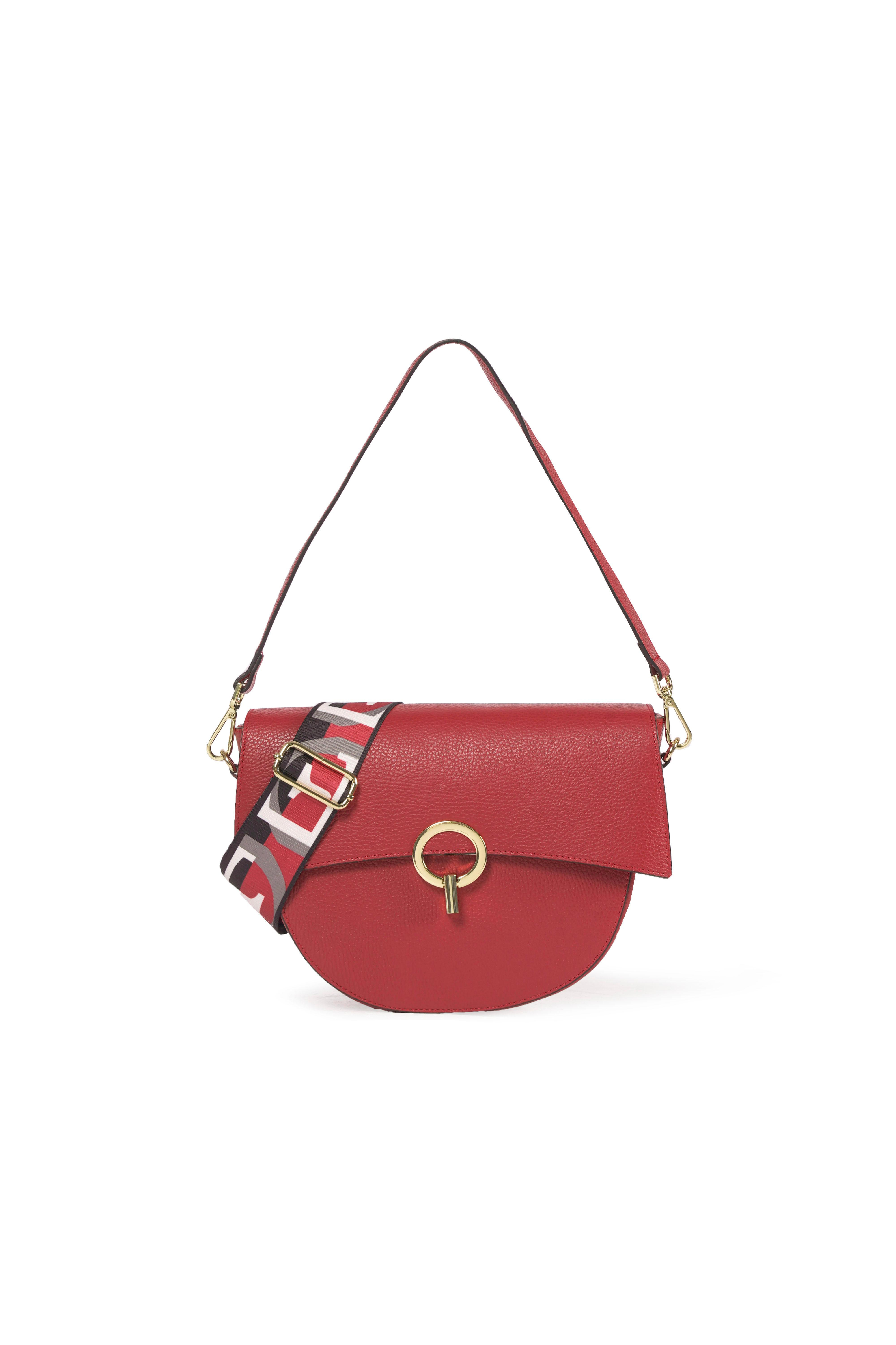 Borsa A Tracolla Donna In Nylon Impermeabile – Hobos Grande Capacità Con Manici Superiori, Tracolla Larga Regolabile, Antifurto, Rosso