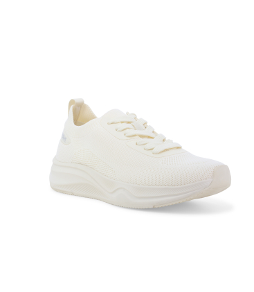 Sneaker atmungsaktiv melluso Walk Weiss und Silber 093400bk