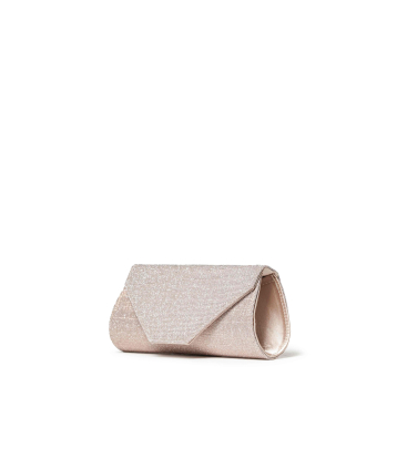 Pochette elegant Puderrosa perlmutt mit Umhaengeriemen Gold bj034q