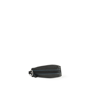 Muenzboerse Herren aus Leder Schwarz cp119
