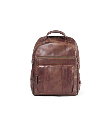 Rucksack Herren aus Leder Braun cp315