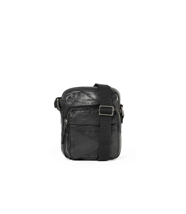 Umhaengetasche Herren aus Leder Schwarz cp317