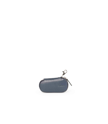 Schluesselanhaenger Herren aus Leder Marineblau cp630