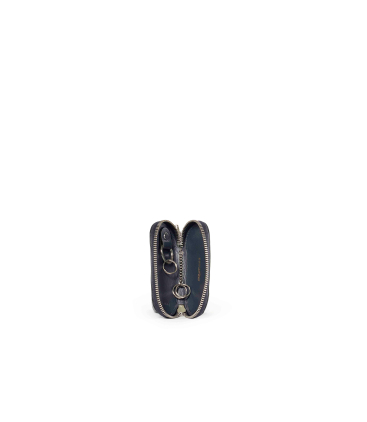 Schluesselanhaenger Herren aus Leder Marineblau cp630
