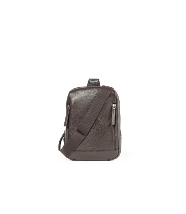 Umhaengetasche Herren aus Leder Braun cp810