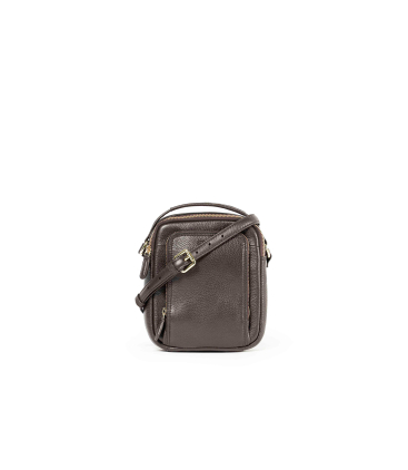 Umhaengetasche Herren aus Leder Braun cp811