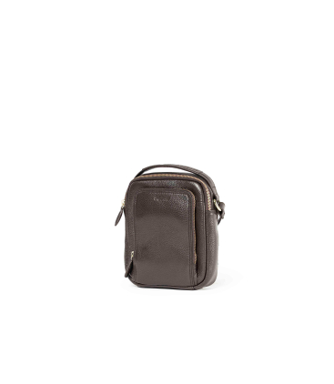 Umhaengetasche Herren aus Leder Braun cp811