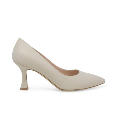 Décolleté donna  in pelle milk d160q