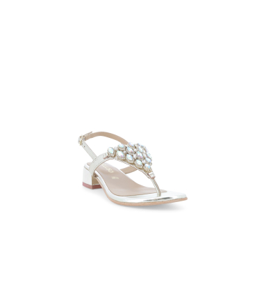 Infradita gioiello in similpelle oro k58036