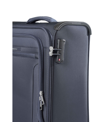 Trolley klein Gepaeck mit Hand Grau