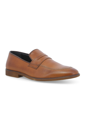 Mocassino uomo in pelle cuoio u0742z