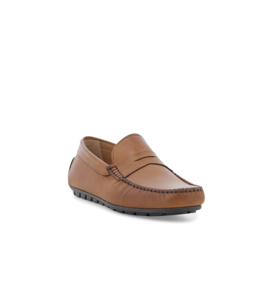 Mocassino driver in pelle color cuoio u16038