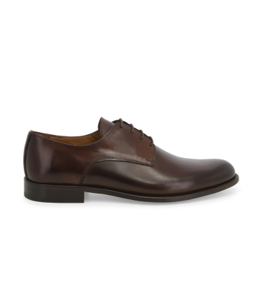 Schuh Herren Schnuerschuh Halbschuh aus Leder Braun u90601q