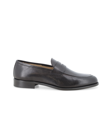 Mocassino classico uomo in pelle marrone u90608q