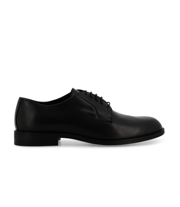 Scarpa uomo stringata francesina in pelle vitello nero u90800