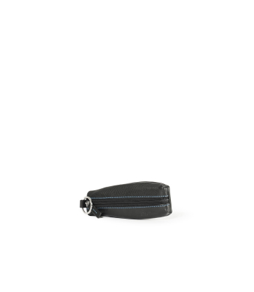Muenzboerse Herren aus Leder Schwarz cp119
