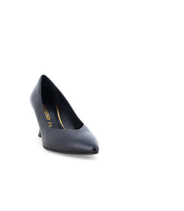Pumps Damen aus weich Nappaleder Schwarz d5176q