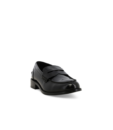 Mokassin Damen aus Leder Nappaleder Schwarz k36048q