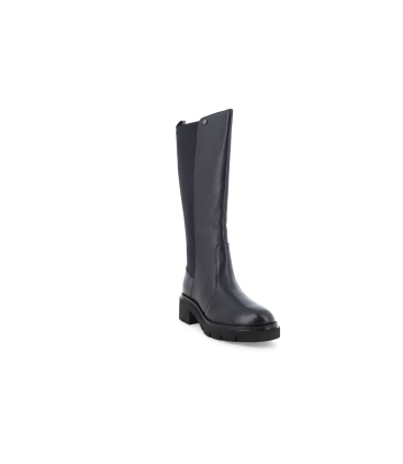Stivale donna in pelle nero k55518q