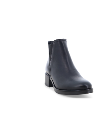 Stivaletto donna in morbida pelle nero k91863q