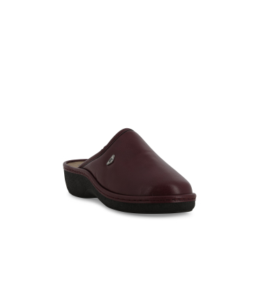 Pantofola donna in ecopelle bordo pd406q
