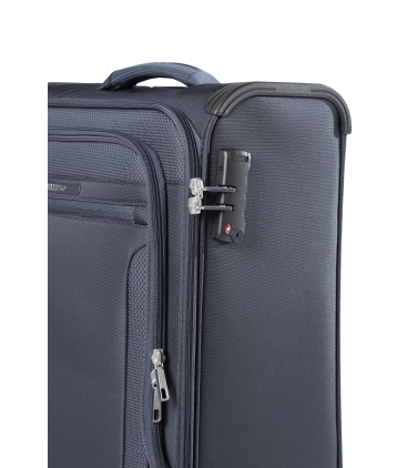 Trolley klein Gepaeck mit Hand Grau