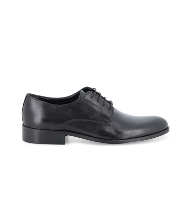 Scarpa stringata classica uomo in pelle nero u0721q