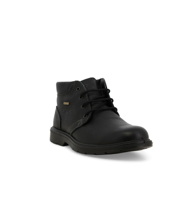 Stivaletto uomo in pelle nero u15454q