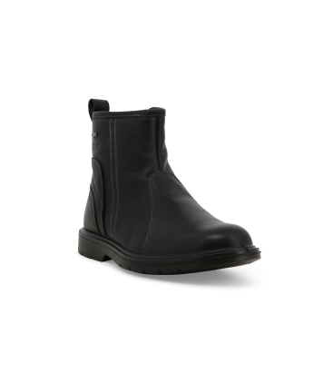 Stivaletto uomo in pelle nero u15455q