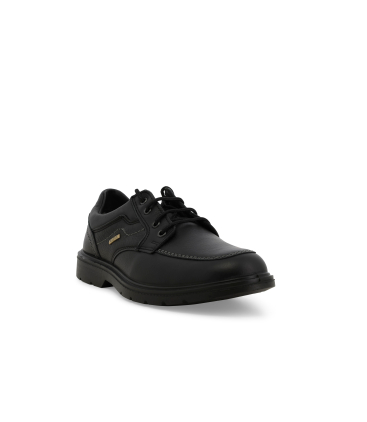 Sneakers uomo derby allacciato in pelle nero u15477q
