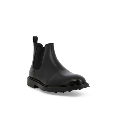 Stivaletto uomo in pelle nero u24649q